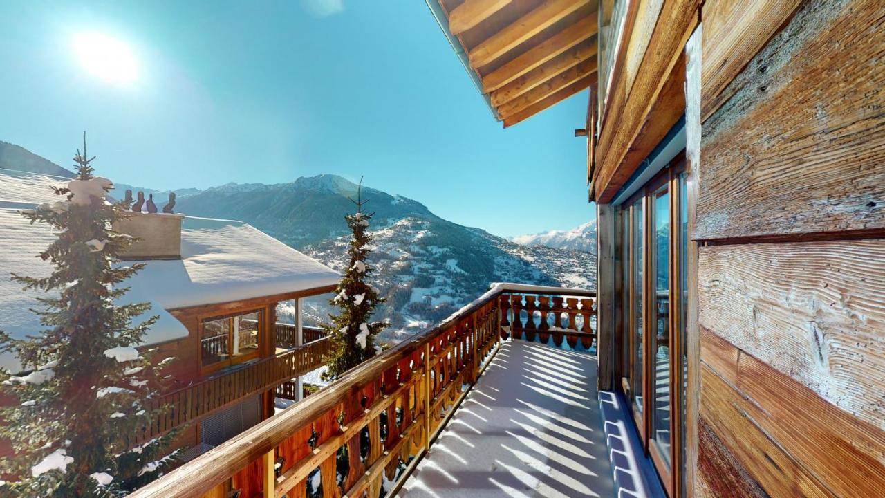 Balcons Du Soleil Y2 211 - Quiet Apartment 6 Pers Veysonnaz Buitenkant foto