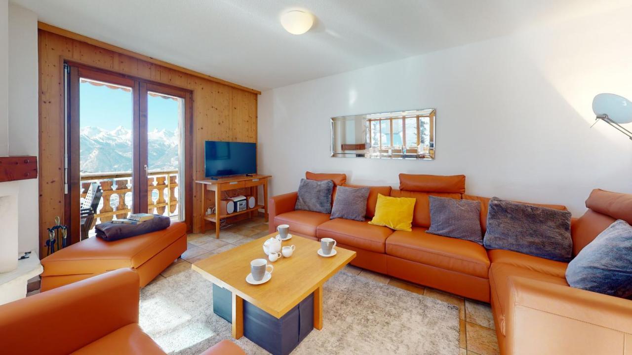 Balcons Du Soleil Y2 211 - Quiet Apartment 6 Pers Veysonnaz Buitenkant foto