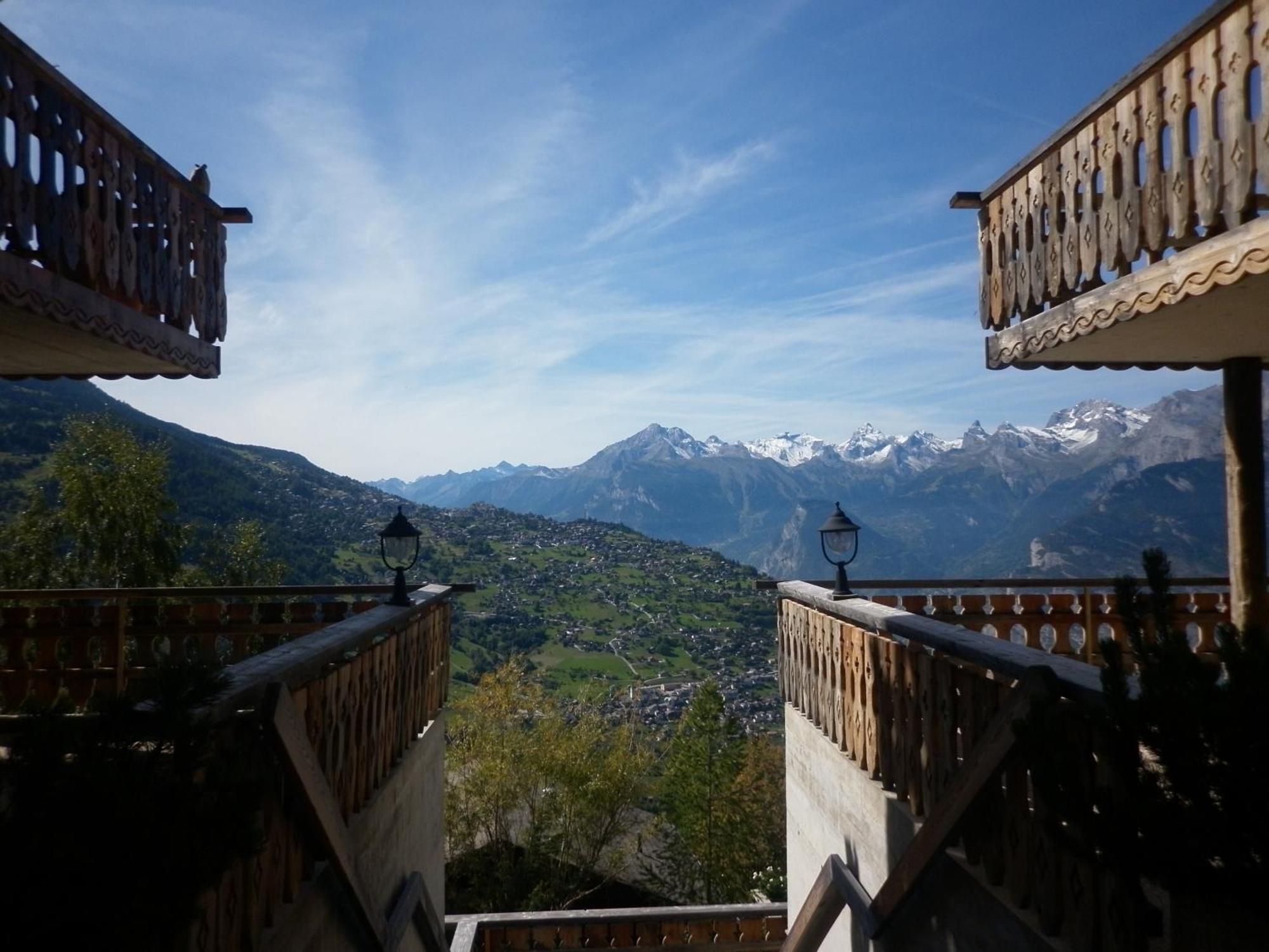 Balcons Du Soleil Y2 211 - Quiet Apartment 6 Pers Veysonnaz Buitenkant foto